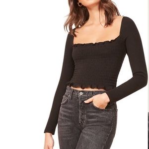 Reformation Sable Top ✨Rare!✨